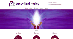 Desktop Screenshot of energylighthealing.com