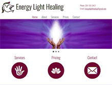 Tablet Screenshot of energylighthealing.com